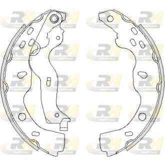 Гальмівні колодки (набір) ROADHOUSE 422700