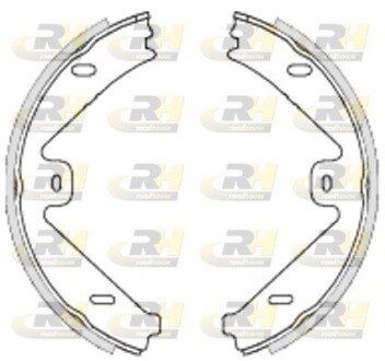 Гальмівні колодки ручного гальма ROADHOUSE 475400