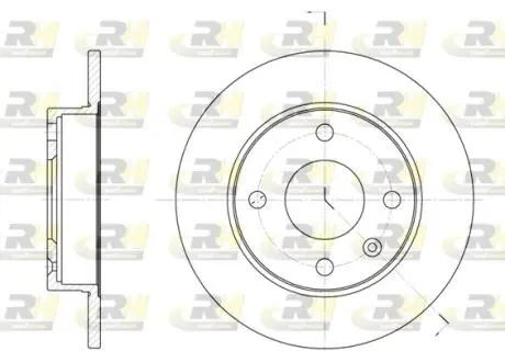 Тормозной диск ROADHOUSE 6094.00