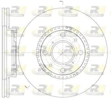 Тормозной диск ROADHOUSE 61002.10