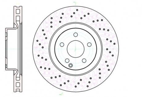 Тормозной диск ROADHOUSE 61032.10 (фото 1)