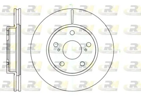 Тормозной диск ROADHOUSE 61122.10