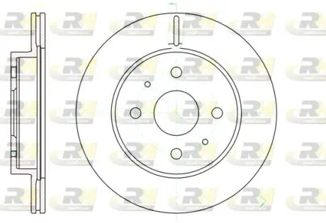 Тормозной диск ROADHOUSE 6119010