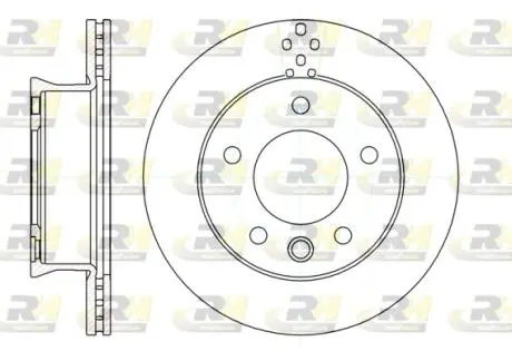 Тормозной диск ROADHOUSE 61275.10
