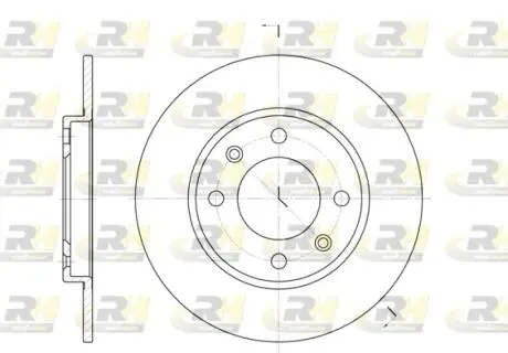 Тормозной диск ROADHOUSE 6128.00