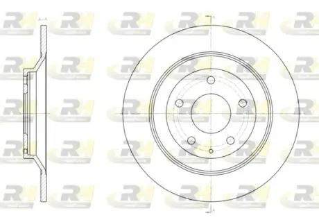 Тормозной диск ROADHOUSE 61518.00