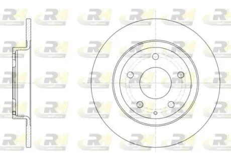 Тормозной диск ROADHOUSE 61519.00