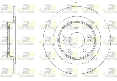 Тормозной диск ROADHOUSE 61528.00