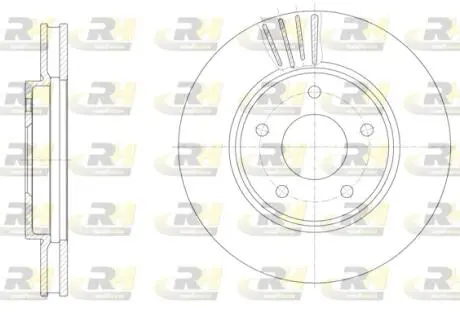Тормозной диск ROADHOUSE 61531.10