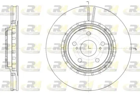 Тормозной диск ROADHOUSE 61540.10