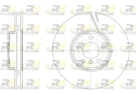 Тормозной диск ROADHOUSE 61552.11