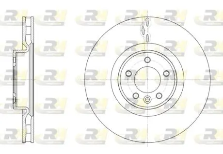 Тормозной диск ROADHOUSE 61611.10