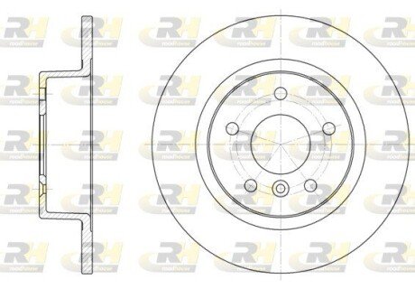 Гальмівний диск ROADHOUSE 650600
