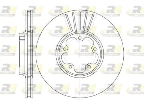 Тормозной диск ROADHOUSE 6609.10