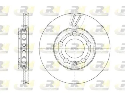 Тормозной диск ROADHOUSE 6709.10