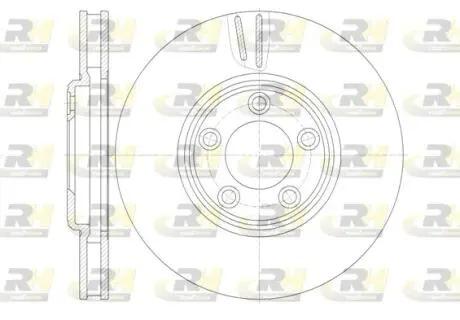Тормозной диск ROADHOUSE 6836.10