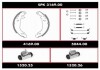 Комплект тормозов, барабанный тормозной механизм SPK316900