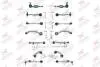Комплект важелів підвіски (передньої) Audi A4 94-00/A6 97-05/VW Passat B5 00-05 (тонкий палец/повний) KTA577T