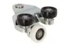 Ролики нижней петли сдвижной двери с кронштейном Peugeot Boxer/Fiat Ducato/Citroen Jumper (94-06) (на подшипниках) Roll PFC05 (фото 1)