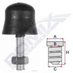 Гумовий відбійник ROMIX RX 22062