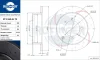 Диск тормозной с перфорацией и слотированием с графитовым покрытием ROTINGER RT1160-GLT5 (фото 1)