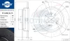 Диск тормозной с перфорацией и слотированием с графитовым покрытием ROTINGER RT12062-GLT5 (фото 1)