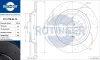 Диск тормозной с перфорацией и слотированием с графитовым покрытием ROTINGER RT1778-GLT5 (фото 1)