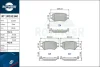 Колодки тормозные дисковые комплект ROTINGER RT1PD32340 (фото 1)