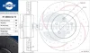 Диск тормозной с перфорацией и слотированием с графитовым покрытием ROTINGER RT20665-GLT5 (фото 1)
