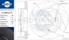Диск тормозной с перфорацией и слотированием с графитовым покрытием ROTINGER RT20995-GLT5 (фото 1)
