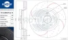 Диск тормозной с перфорацией и слотированием с графитовым покрытием ROTINGER RT21295HP-GLT5 (фото 1)