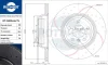 Диск тормозной с перфорацией и слотированием с графитовым покрытием ROTINGER RT21395-GLT5 (фото 1)