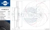 Диск тормозной с перфорацией и слотированием с графитовым покрытием ROTINGER RT2964-GLT5 (фото 1)
