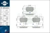 Колодки тормозные дисковые комплект ROTINGER RT2PD16722 (фото 1)