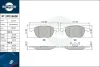 Колодки тормозные дисковые комплект ROTINGER RT2PD18690 (фото 1)