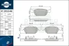 Колодки тормозные дисковые комплект ROTINGER RT2PD21440 (фото 1)
