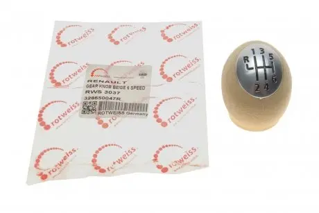 Ручка КПП Renault Megane/Scenic 09-(6-ступенчатая)) ROTWEISS 328650047R