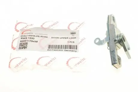 Замок двери (боковой/сверху)) Renault Master 98- (8200179435) ROTWEISS RWS1230