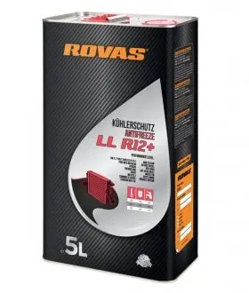 Антифриз красный 5l Coolant LL R12+ -38C G12 ROVAS 73023198