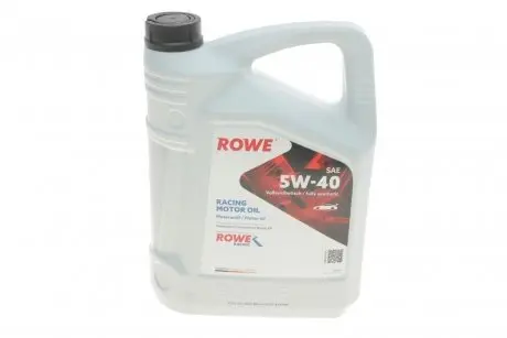 Олива 5W40 HIGHTEC RACING MOTOR OIL (5L) MULTI-ESTER TECHNOLOGY Rowe 20044-0050-99