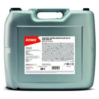 Олива 10W40 HIGHTEC SUPER LEICHTLAUF HC-O (20L) (VW 501 01/505 00/MB 229.3/226.5/229.1/RN 0700/0710) Rowe 20058-0200-99
