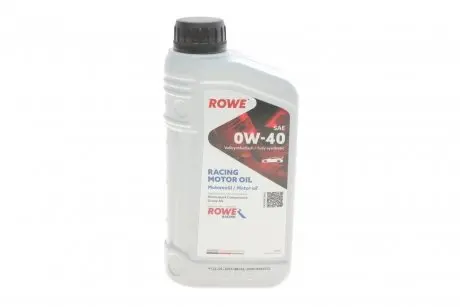 Олива 0W40 HIGHTEC RACING MOTOR OIL (1L) MULTI-ESTER TECHNOLOGY Rowe 20092-0010-99