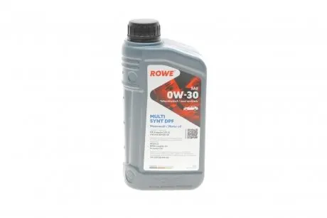 Олива 0W30 HIGHTEC MULTI SYNT DPF (1L) (MB 229.52/VW 504 00/507 00/BMW LL-04) (ACEA C3) Rowe 20112-0010-99