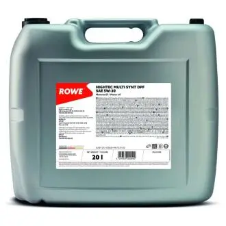 Олива 5W30 HIGHTEC MULTI SYNT DPF (20L) (BMW LL-04/MB229.51/229.31/229.52/VW504 00/507 00/GM dexos2) Rowe 20125-0200-99