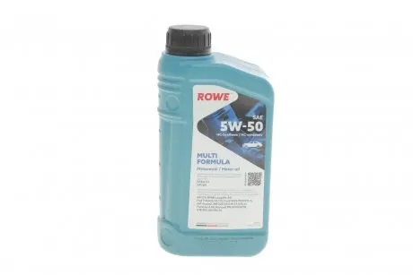 Олива 5W50 HIGHTEC MULTI FORMULA (1L) (VW 502 00/505 00/505 01/MB 229.31/229.51/226.5) (ACEA C3) Rowe 20148-0010-99