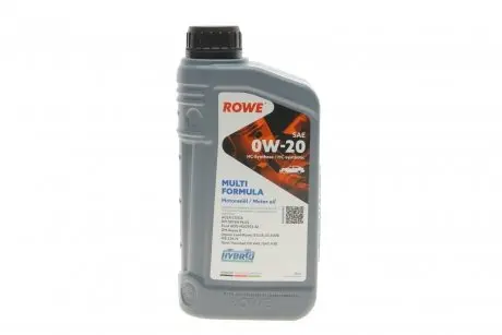 Олива моторна HIGHTEC MULTI FORMULA SAE 0W-20 (1 L) Rowe 20202-0010-99