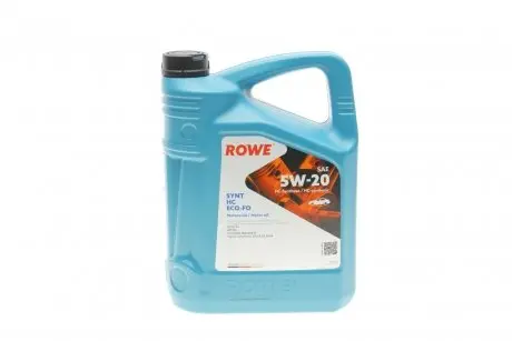 Олива 5W20 HIGHTEC SYNT HC ECO-FO (5L) (WSS-M2C948-B/STJLR.03.5004) (ACEA C5) (API SN) Rowe 20206-0050-99