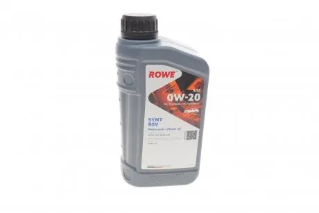 Олива 0W20 HIGHTEC SYNT RSV (1L) (Volvo VCC RBS0-2AE) (ACEA C5) Rowe 20260-0010-99