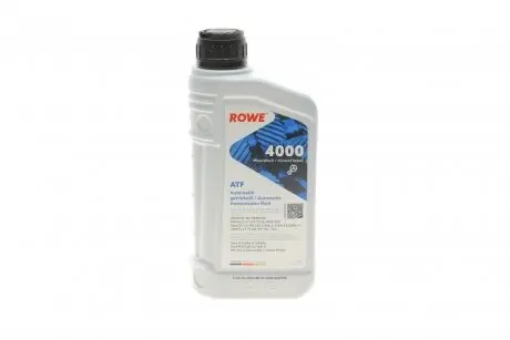 Олива HIGHTEC ATF 4000 (1L) (DEXRON IID/MB 236.6/236.7/Ford M2C-138 CJ/M2C-166H/MB236.1/236.5) (червоний) Rowe 25011-0010-99