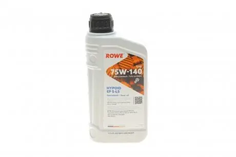Олива 75W140 HIGHTEC HYPOID EP S-LS (1L) (BMW MSP/A/Ford M2C187-A/192-A/192-A)MB235.61) (коричневый) Rowe 25029-0010-99